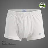 Hakan Kids White Bamboo Bottoms | Light, Soft & Planet-Friendly