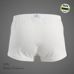 Hakan Kids White Bamboo Bottoms | Light, Soft & Planet-Friendly