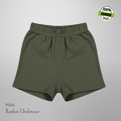 Hakan Bamboo Kids Green Bottoms | Lightweight & Sustainable Innerwear