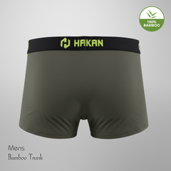 Hakan Bamboo Men’s Green Brief Boxer | Lightweight & Naturally Comfortable Fit