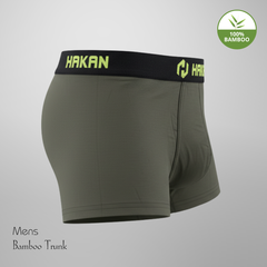 Hakan Bamboo Men’s Green Brief Boxer | Lightweight & Naturally Comfortable Fit