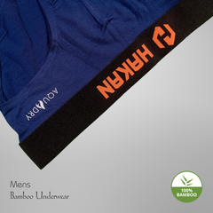 Hakan Bamboo Men’s Blue Underwear | Lightweight & Sustainable Comfort