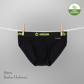 Hakan Bamboo Men’s Black Underwear | Lightweight & Sustainable Comfort