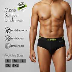 Hakan Men’s Bamboo Brief | Ultra-Soft & Breathable | Buy 4 Get 1 Free