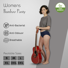 Hakan Women’s Premium Bamboo Elastic Brief | Lightweight & Skin-Friendly | Special Offer