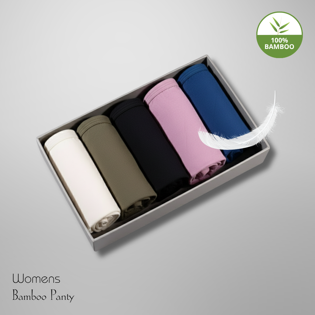 Hakan Women’s Bamboo Underwear | Moisture Control | Buy 4 Get 1