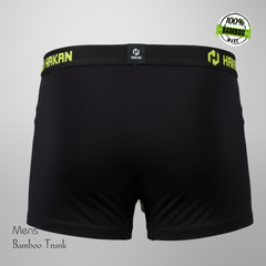 Hakan Bamboo Men’s Seamless Black Brief Boxer | Ultra-Soft