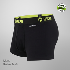 Hakan Bamboo Men’s Seamless Black Brief Boxer | Ultra-Soft