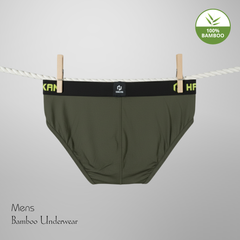 Hakan Bamboo Men’s Green Underwear | Lightweight & Sustainable Comfort