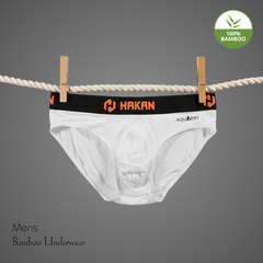 Hakan Bamboo Men’s White Underwear | Lightweight & Sustainable Comfort