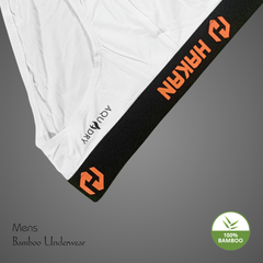 Hakan Bamboo Men’s White Underwear | Lightweight & Sustainable Comfort