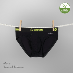 Hakan Bamboo Men’s Black Underwear | Lightweight & Sustainable Comfort