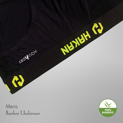 Hakan Bamboo Men’s Black Underwear | Lightweight & Sustainable Comfort