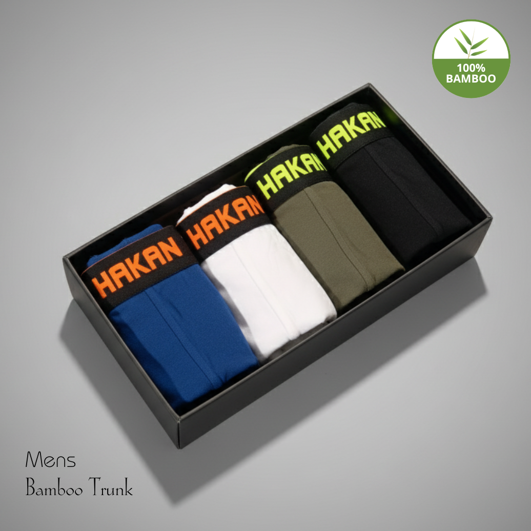 Hakan Bamboo Men’s Green Brief Boxer | Lightweight & Naturally Comfortable Fit